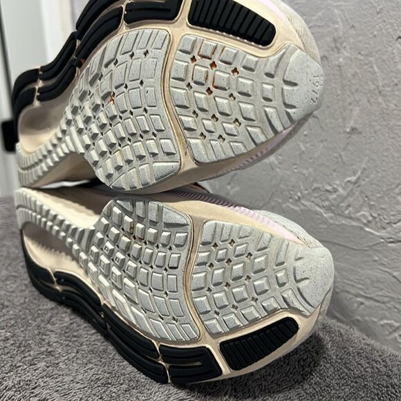 🔥🔥 NIKE Air Zoom Pegasus 38 Premium Running Shoes Blue Pink Women Sz 11 - EUC - Picture 9 of 12